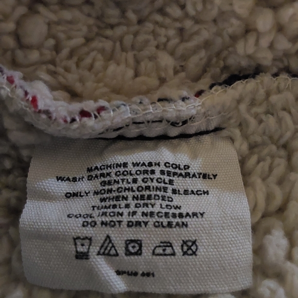 🌺 Unisex Soho Threads Red Plaid Sherpa-Lined Jacket - Picture 12 of 12